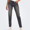 Zebra a Puà Onlemily Stretch Hw St Ak Dnm Cro614Noos Dark Grey Denim Jeans