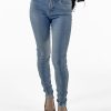 Zebra a Puà Stesso Jeans Push Up Sfrangiato Denim Jeans