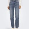 Zebra a Puà Onlemily Stretch Hw St Ak Dnm Dot321Noos Special Blue Grey Denim Jeans