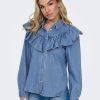 Zebra a Puà Onlindigo Life Ls Frill Db Dnm Camicie