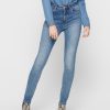 Zebra a Puà Onlmila Hw Sk Ank Bb Jeans Bj Medium Blue Denim Jeans