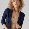 Zebra a Puà Vmjesmilo 3/4 Loose Blazer Wvn Ga Noos Navy Blazer Giacche