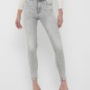 Zebra a Puà Onlmila Life Hw Sk Ank Bj755 Light Grey Denim Jeans